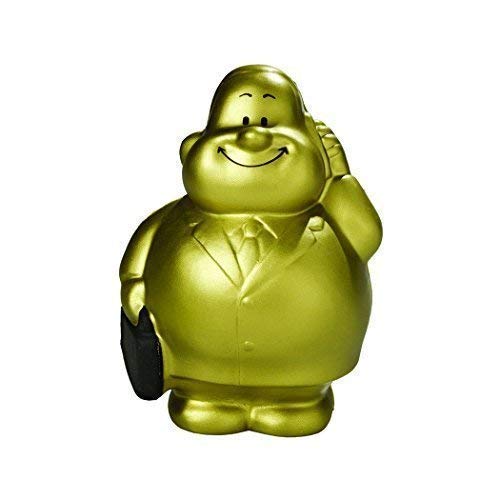 Knautschfigur Squeezies® Herr Bert Busy Bert® Gold von Mein Zwergenland