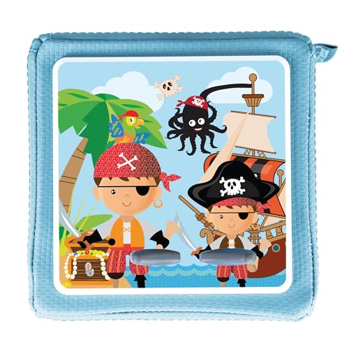 MeinBaby123® Toniebox Schutzfolie Pirat | Toniebix Zubehör | Toniebox Aufkleber passgenau & selbstklebend | Toniebox Sticker | Geschenke für Kinder zum Geburtstag (Pirat V2) von MeinBaby123