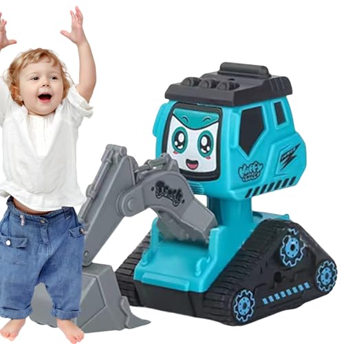 Meindin -Baufahrzeuge,Minibagger - Kleinkindbagger - Kleine Baufahrzeuge, BAU-LKW-Spielzeug, Bagger-Spielzeug für Kinder, Outdoor-Geschenke für Kinder und Kleinkinder von Meindin