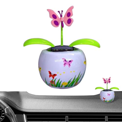 Solar Wackelfigur Auto, Auto-Armaturenbrett-Zubehör, tanzende Blume, Armaturenbrett-Dekoration, Heimtisch, Schreibtisch, Armaturenbrett, Auto-Dekoration, solarbetriebenes Ornament Solar Wackelfigur Auto, Auto-Armaturenbrett-Zubehör, tanzende Blume, Armaturenbrett-Dekoration, Heimtisch, Schreibtisch, Armaturenbrett, Auto-Dekoration, solarbetriebenes Ornament von Meindin