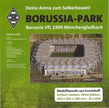 Meine-Arena Stadion zum Selberbauen, Design:Vfl Borussia Mönchengladbach von Meine Arena