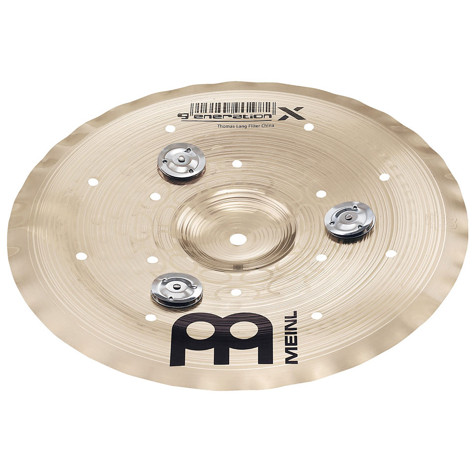 Meinl Generation X GX-12FCH-J 12" Jingle Filter China China-Becken Meinl Generation X GX-12FCH-J 12" Jingle Filter China China-Becken von Meinl