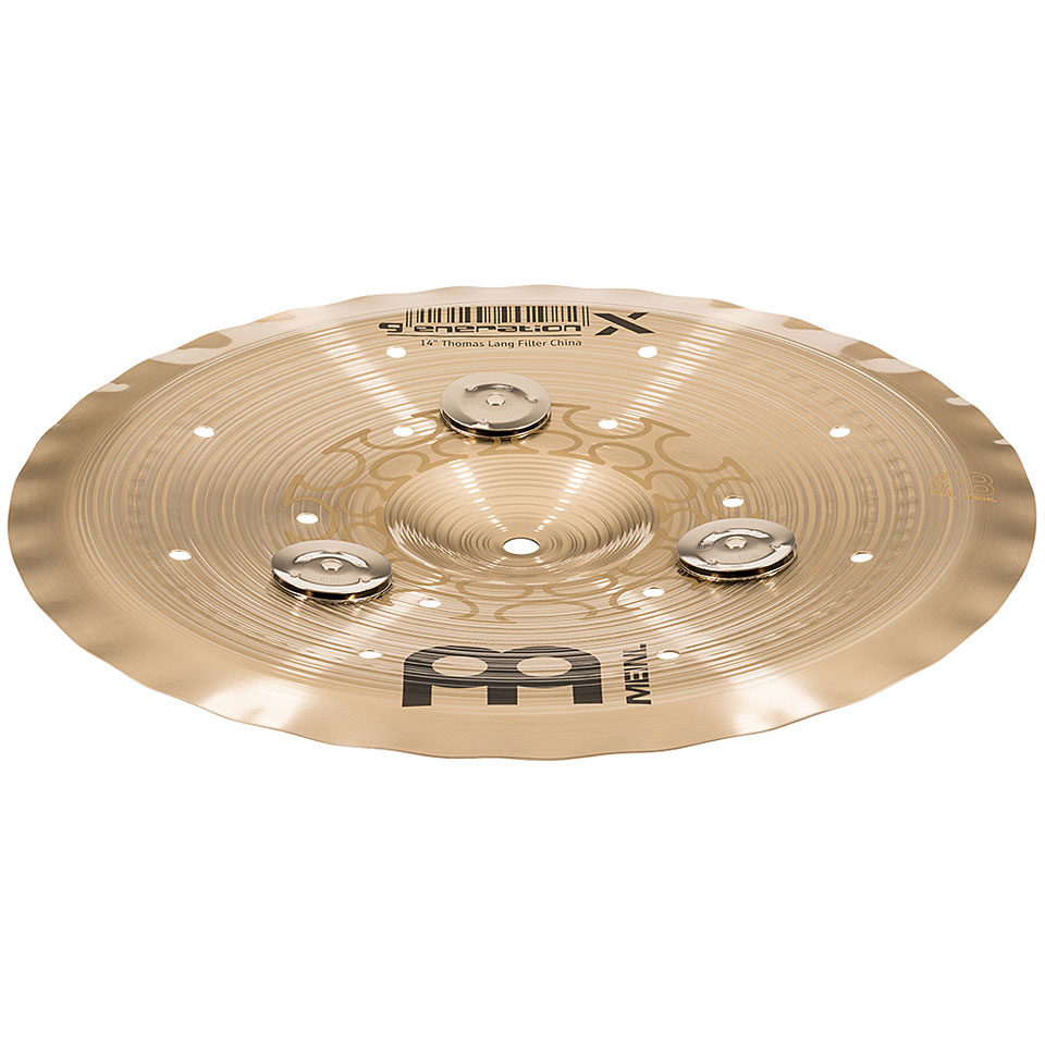 Meinl Generation X GX-14FCH-J 14" Jingle Filter China China-Becken Meinl Generation X GX-14FCH-J 14" Jingle Filter China China-Becken von Meinl