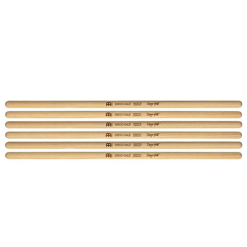 Meinl 3 Pairs Diego Galé Signature Timbales Sticks Percussion Sticks von Meinl