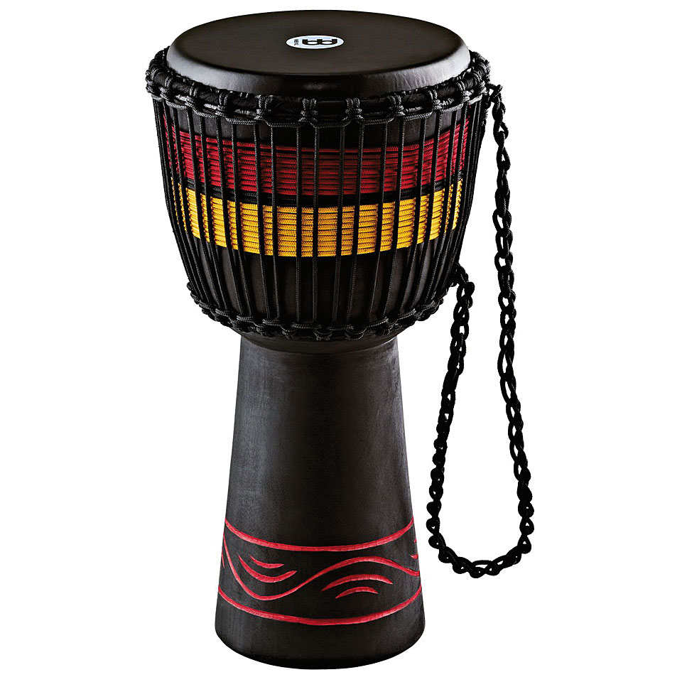 Meinl African 10" Fire Rhythm Rope Tuned Wood Djembe Djembe von Meinl