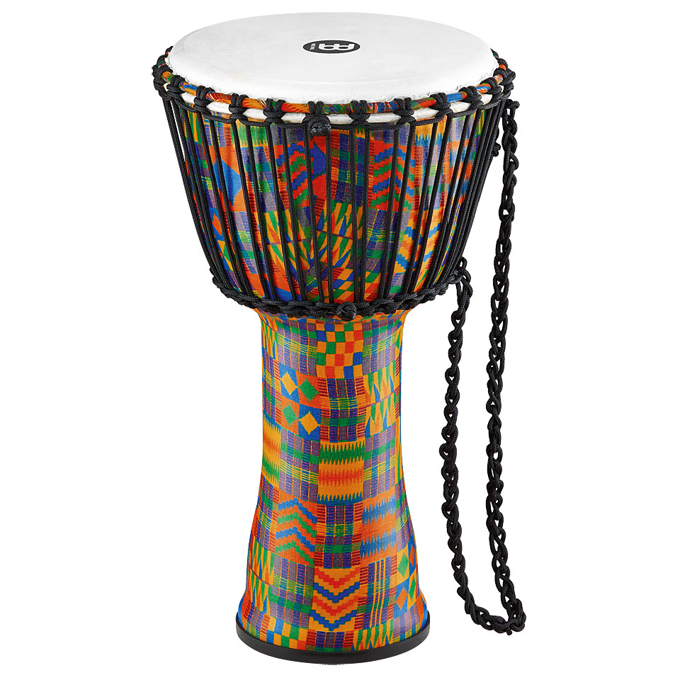 Meinl African 10" Rope Tuned Medium Djembe PADJ2-M-F Kenyan Quilt Meinl African 10" Rope Tuned Medium Djembe PADJ2-M-F Kenyan Quilt von Meinl