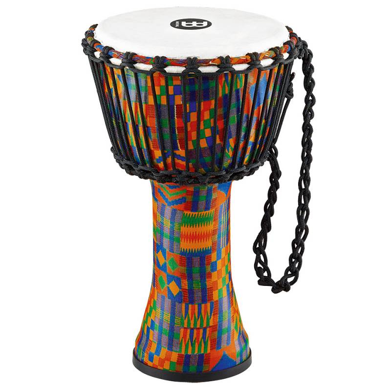 Meinl African 8" Rope Tuned Small Djembe PADJ2-S-F Kenyan Quilt Djembe von Meinl