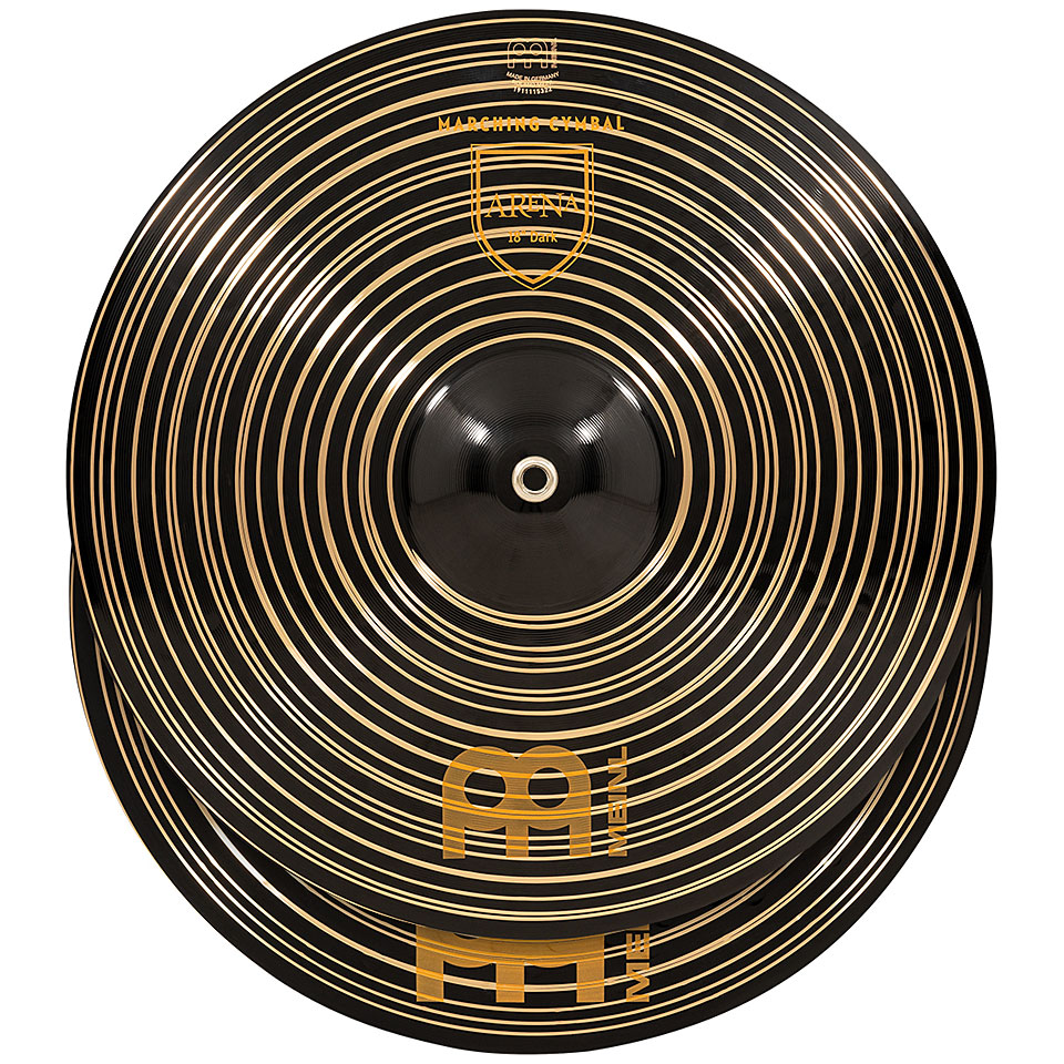 Meinl Arena Dark MA-AR-18DA 18" Marching Cymbals Marschbecken von Meinl