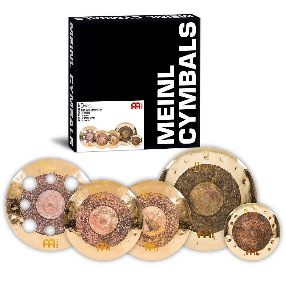 Meinl Byzance B10141618DU Dual Core Cymbal Set Becken-Set Meinl Byzance B10141618DU Dual Core Cymbal Set Becken-Set von Meinl
