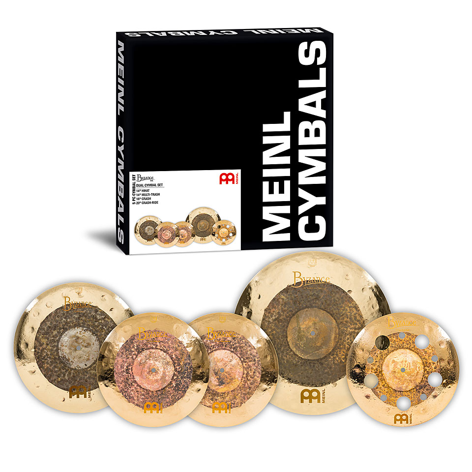 Meinl Byzance B14141620DU Dual Cymbal Set Becken-Set von Meinl