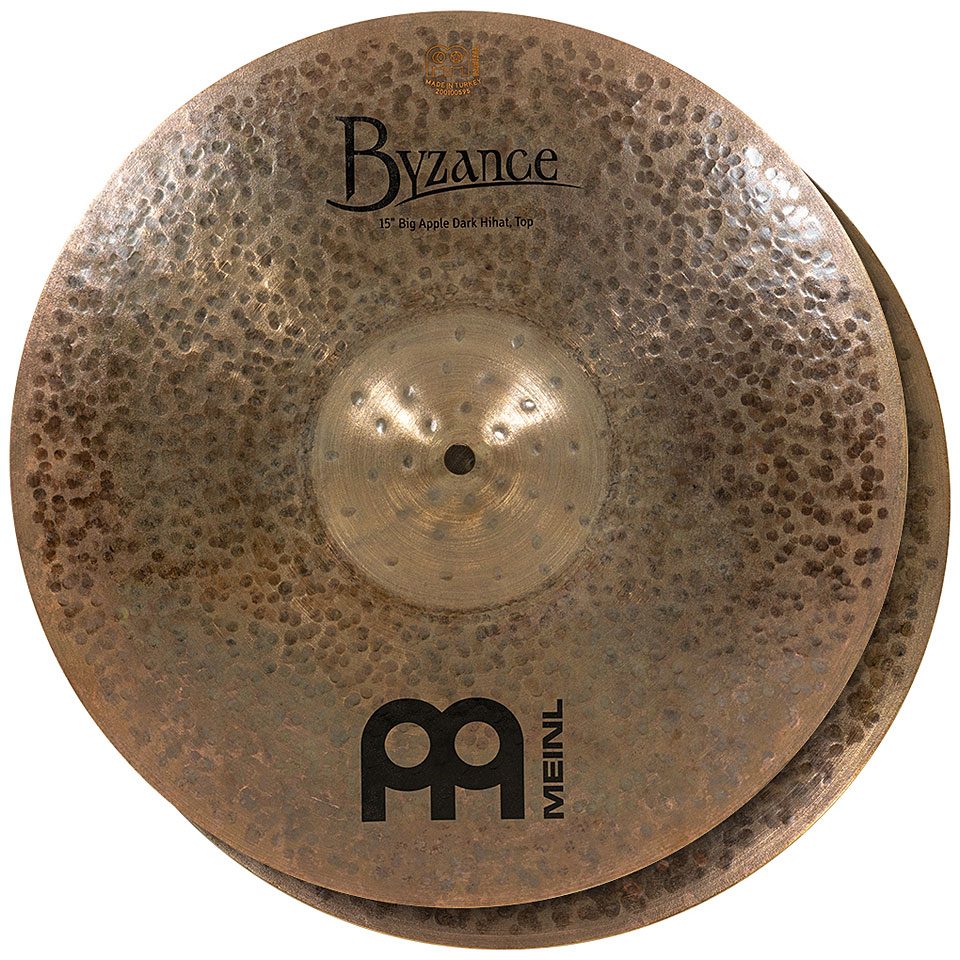 Meinl Byzance Dark B15BADAH Big Apple 15" HiHat Hi-Hat-Becken Meinl Byzance Dark B15BADAH Big Apple 15" HiHat Hi-Hat-Becken von Meinl