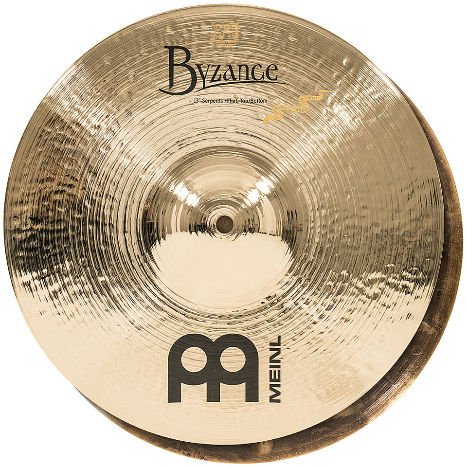 Meinl Byzance Brilliant B13SH-B 13" Derek Roddy Serpents HiHat von Meinl