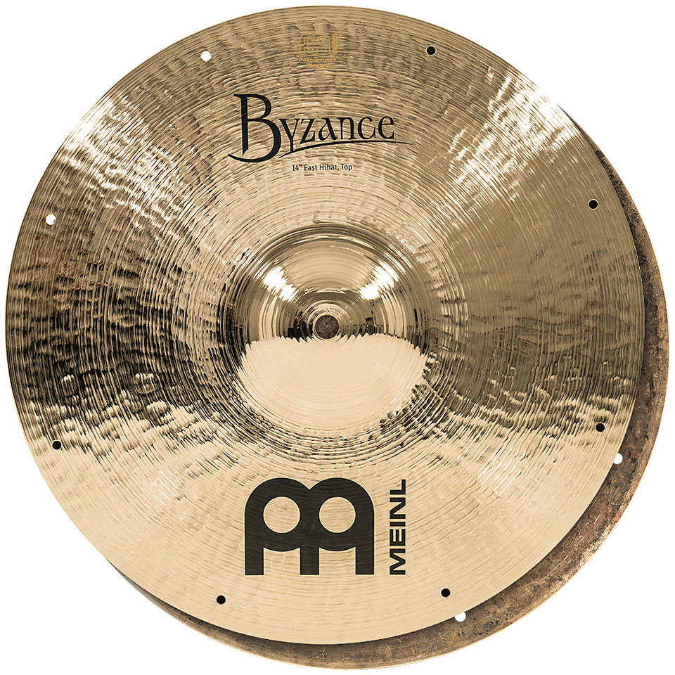 Meinl Byzance Brilliant 14" Fast HiHat Hi-Hat-Becken Meinl Byzance Brilliant 14" Fast HiHat Hi-Hat-Becken von Meinl