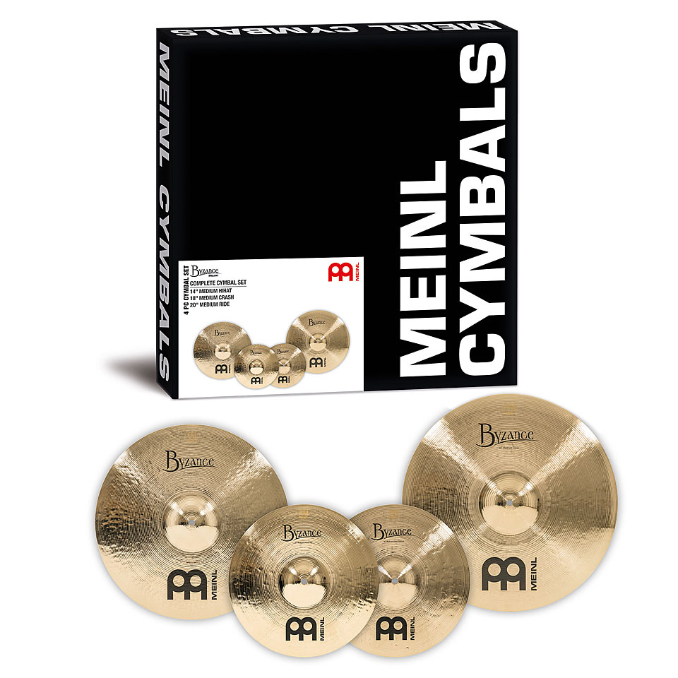 Meinl Byzance Brilliant BB-CS1 Complete Cymbal Set Becken-Set Meinl Byzance Brilliant BB-CS1 Complete Cymbal Set Becken-Set von Meinl
