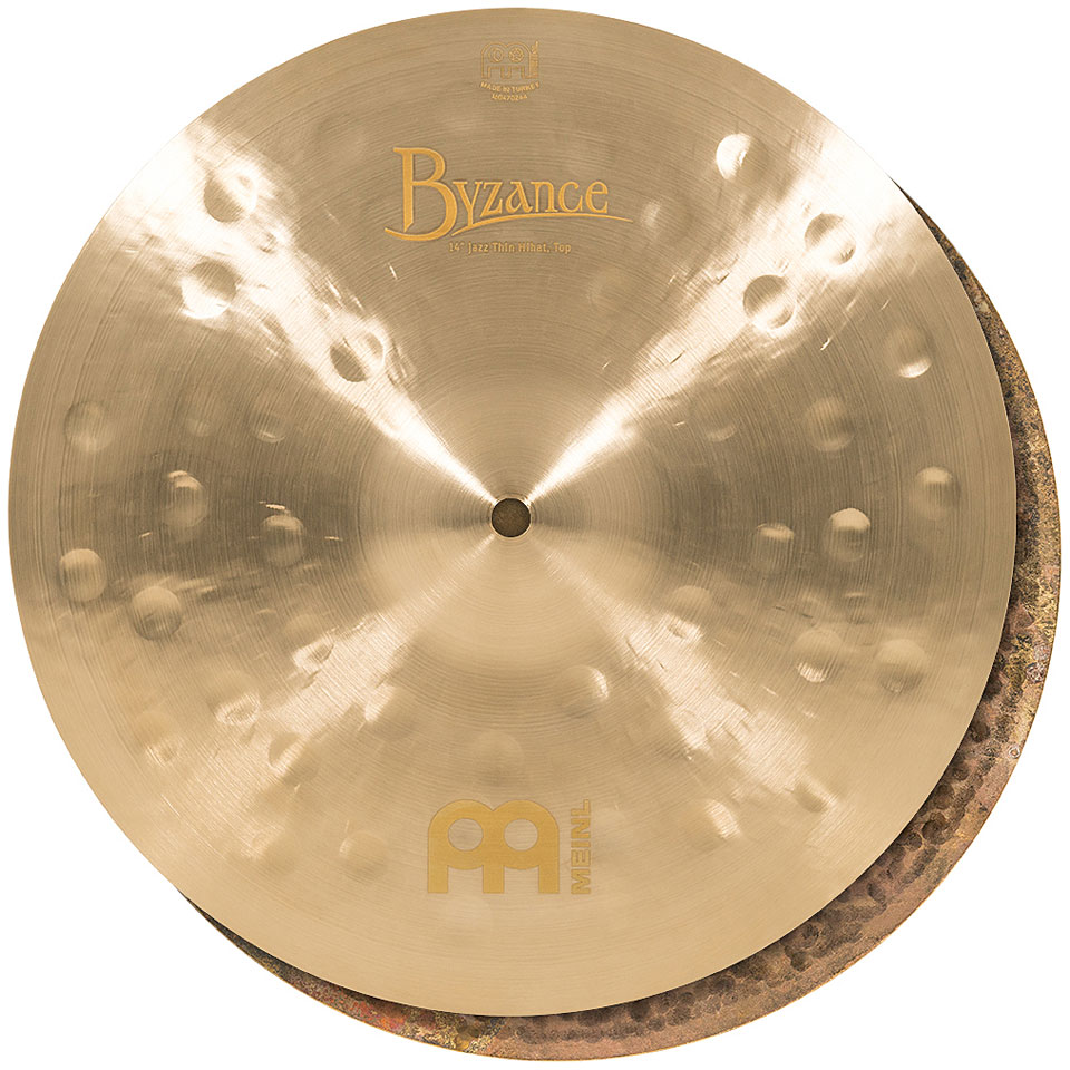 Meinl Byzance Jazz B14JTH 14" Thin HiHat Hi-Hat-Becken Meinl Byzance Jazz B14JTH 14" Thin HiHat Hi-Hat-Becken von Meinl
