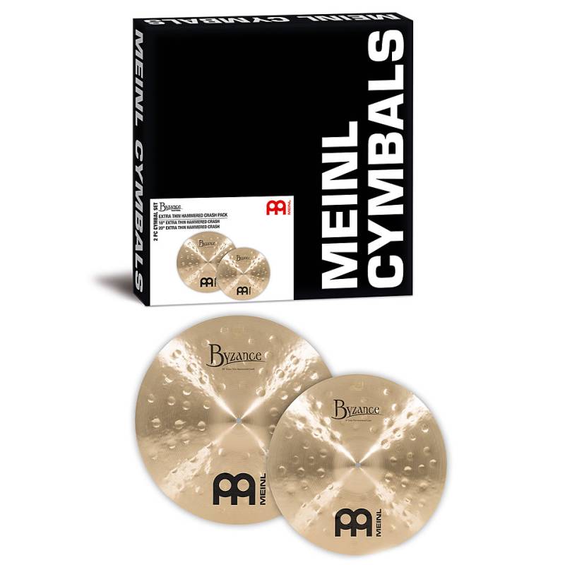 Meinl Byzance Traditional BMAT1 18"/20" Extra Thin Crash Pack von Meinl