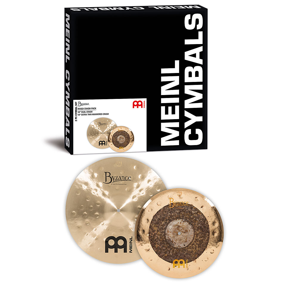 Meinl Byzance Traditional BMIX2 Mixed Crash Pack Becken-Set von Meinl