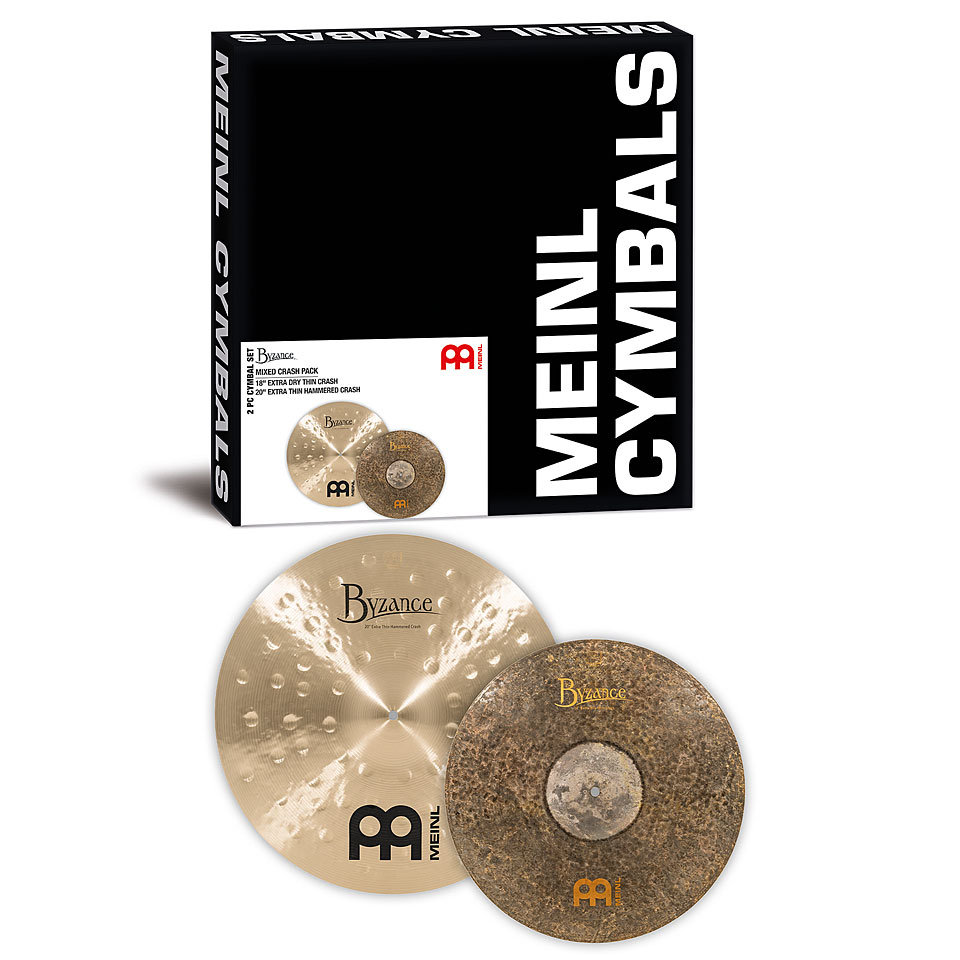 Meinl Byzance Traditional BMIX6 Mixed Crash Pack Becken-Set von Meinl