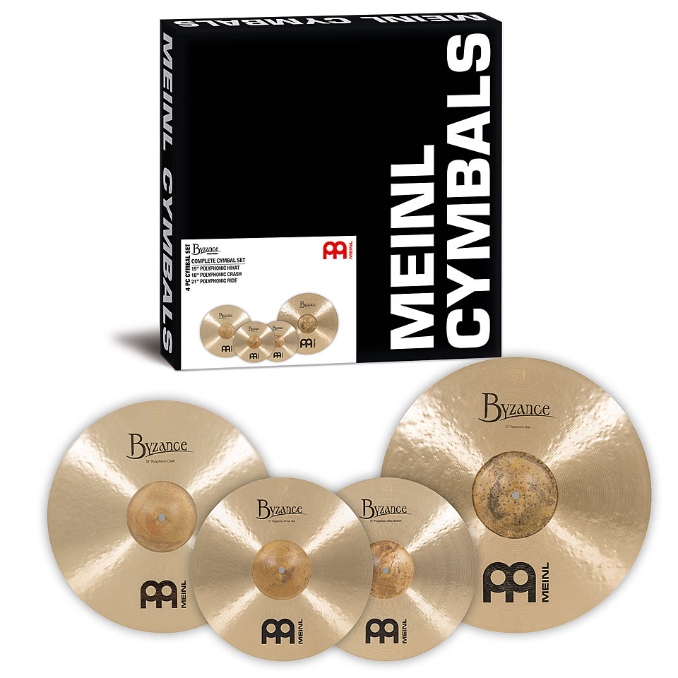 Meinl Byzance Traditional BT-CS2 Complete Polyphonic Cymbal Set von Meinl