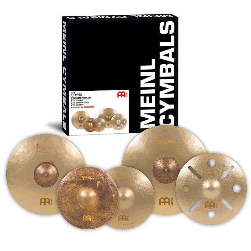 Meinl Byzance Vintage BV-480+B16TRC Benny Greb Sand Cymbal Set von Meinl