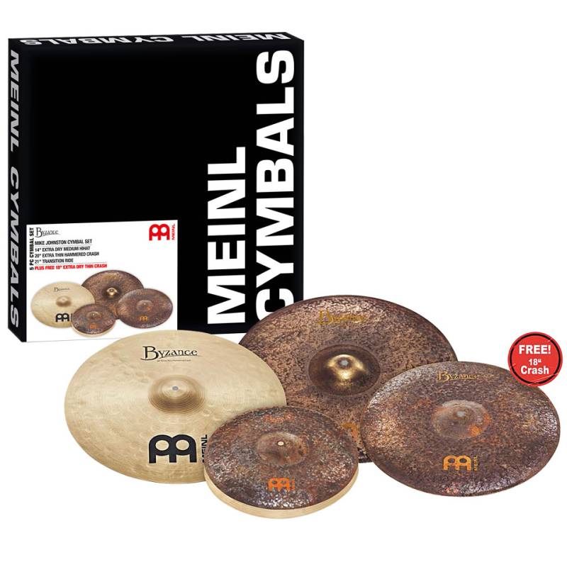 Meinl Byzance Vintage Mike Johnston Cymbal Set Becken-Set von Meinl