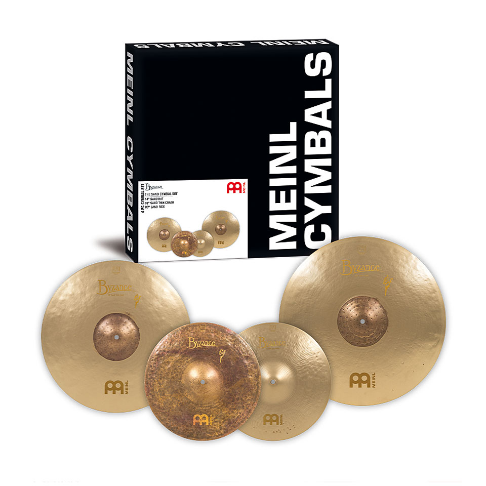 Meinl Byzance Vintage The Sand Cymbal Set by Benny Greb Becken-Set von Meinl