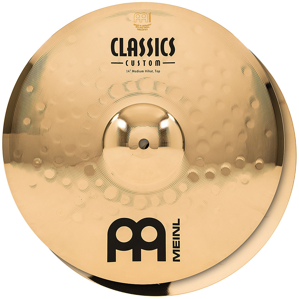 Meinl Classics Custom 14" Medium HiHat Hi-Hat-Becken Meinl Classics Custom 14" Medium HiHat Hi-Hat-Becken von Meinl