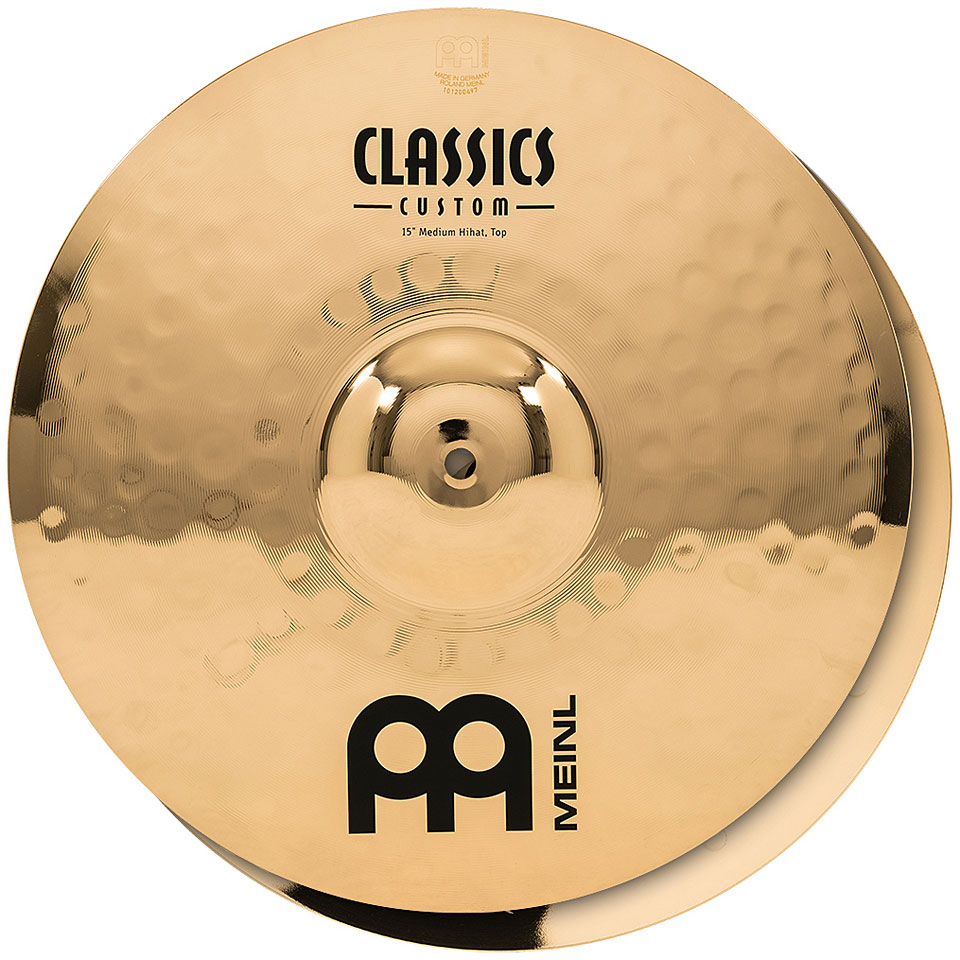 Meinl Classics Custom 15" Medium HiHat Hi-Hat-Becken von Meinl