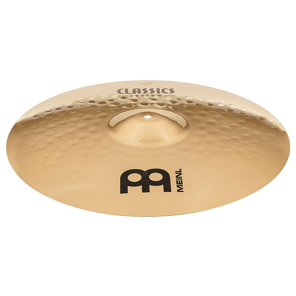Meinl Classics Custom Brilliant 18" Thin Crash CC18TC-B Crash-Becken Meinl Classics Custom Brilliant 18" Thin Crash CC18TC-B Crash-Becken von Meinl