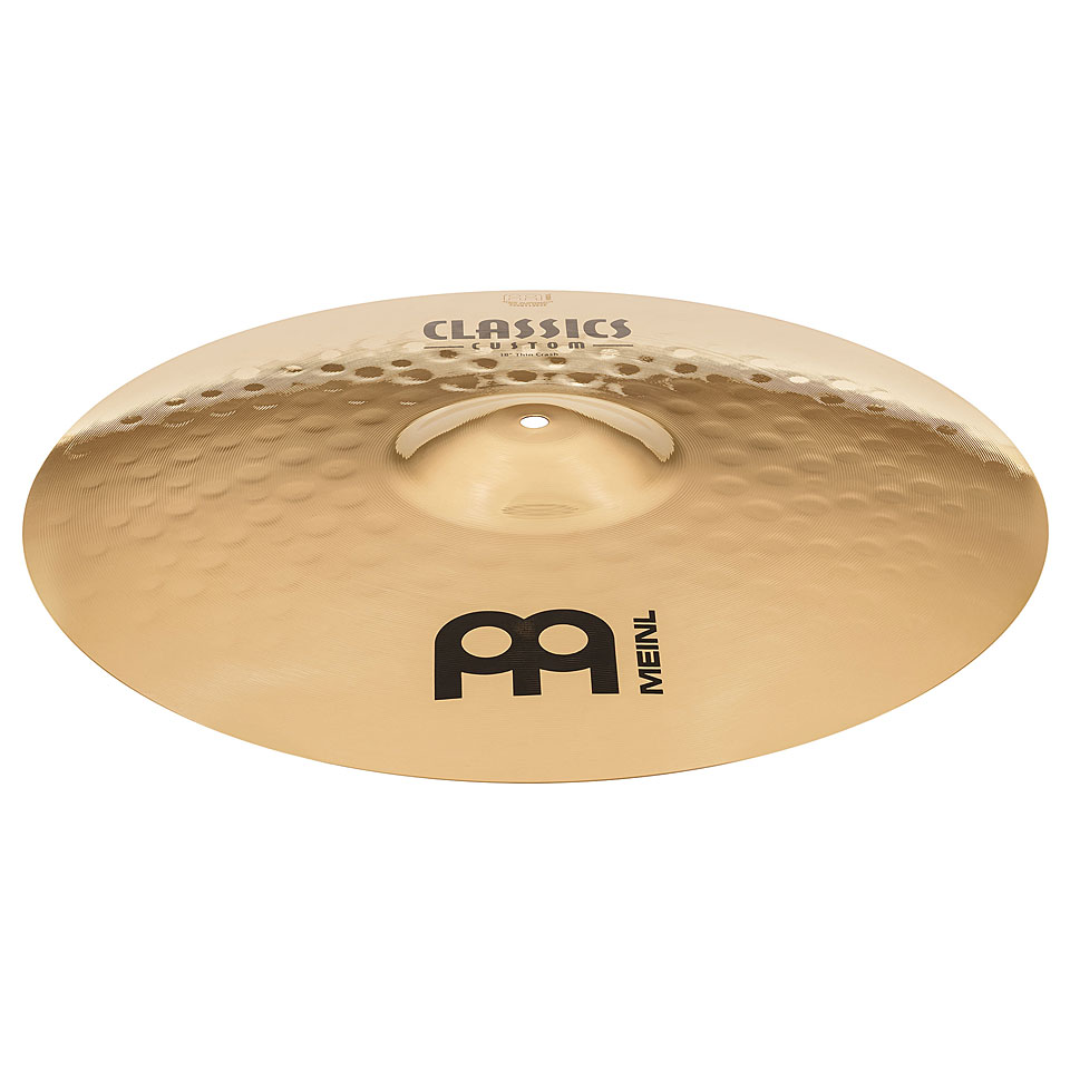 Meinl Classics Custom Brilliant 18" Thin Crash CC18TC-B Crash-Becken von Meinl