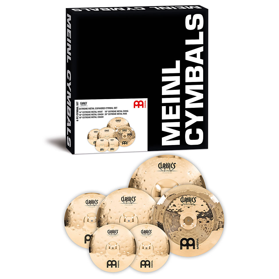 Meinl Classics Custom CCEM-CS1 Extreme Metal Expanded Cymbal Set von Meinl