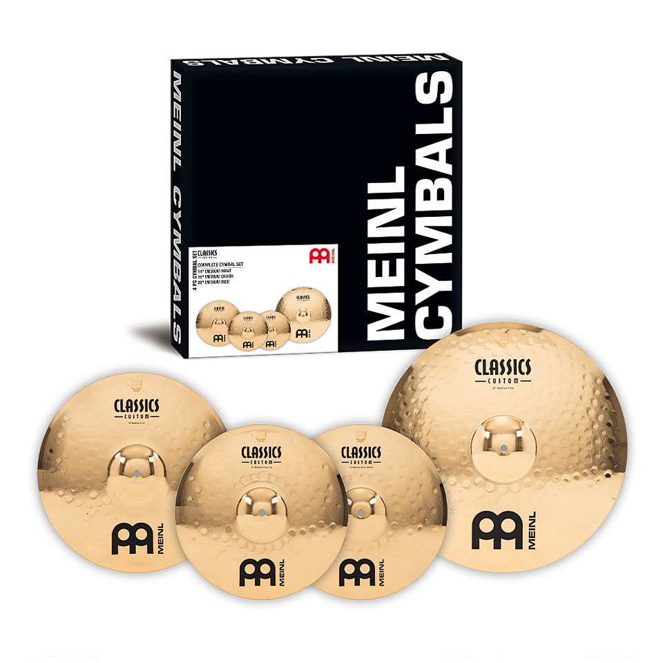 Meinl Classics Custom Complete Cymbal Set 14/16/20 Becken-Set von Meinl