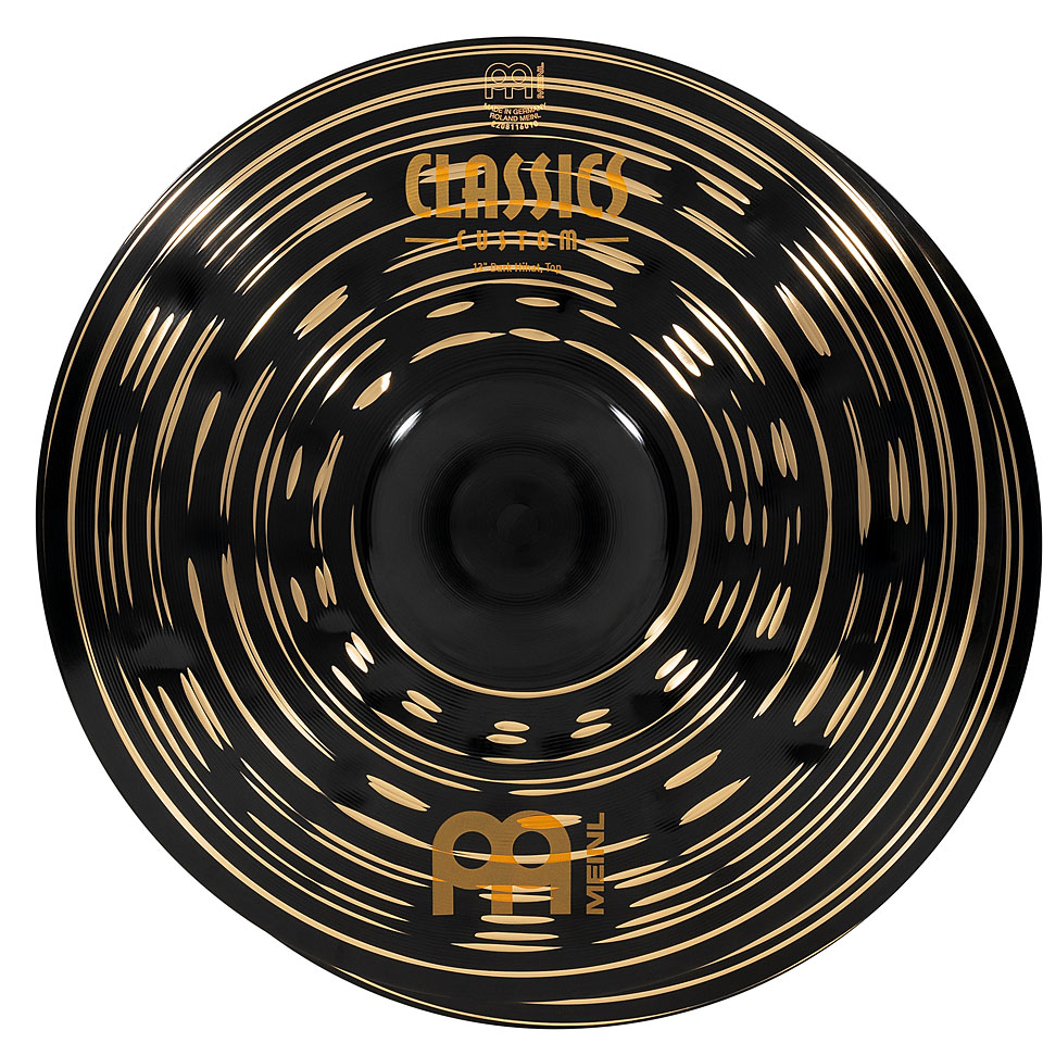 Meinl Classics Custom Dark 13" HiHat CC13DAH Hi-Hat-Becken Meinl Classics Custom Dark 13" HiHat CC13DAH Hi-Hat-Becken von Meinl
