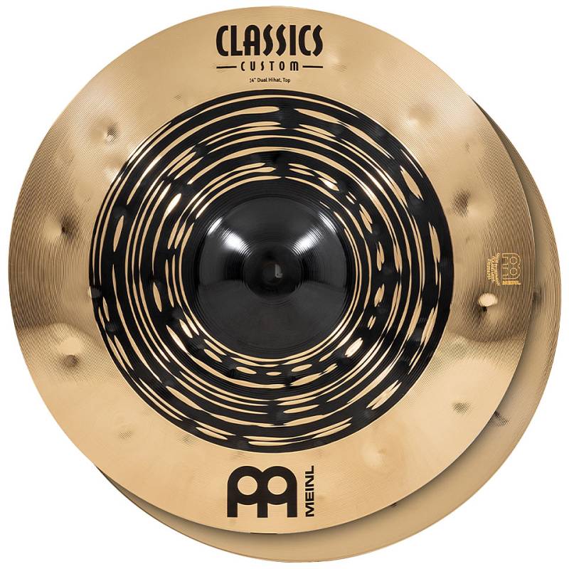 Meinl Classics Custom Dual CC14DUH HiHat 14" Hi-Hat-Becken von Meinl
