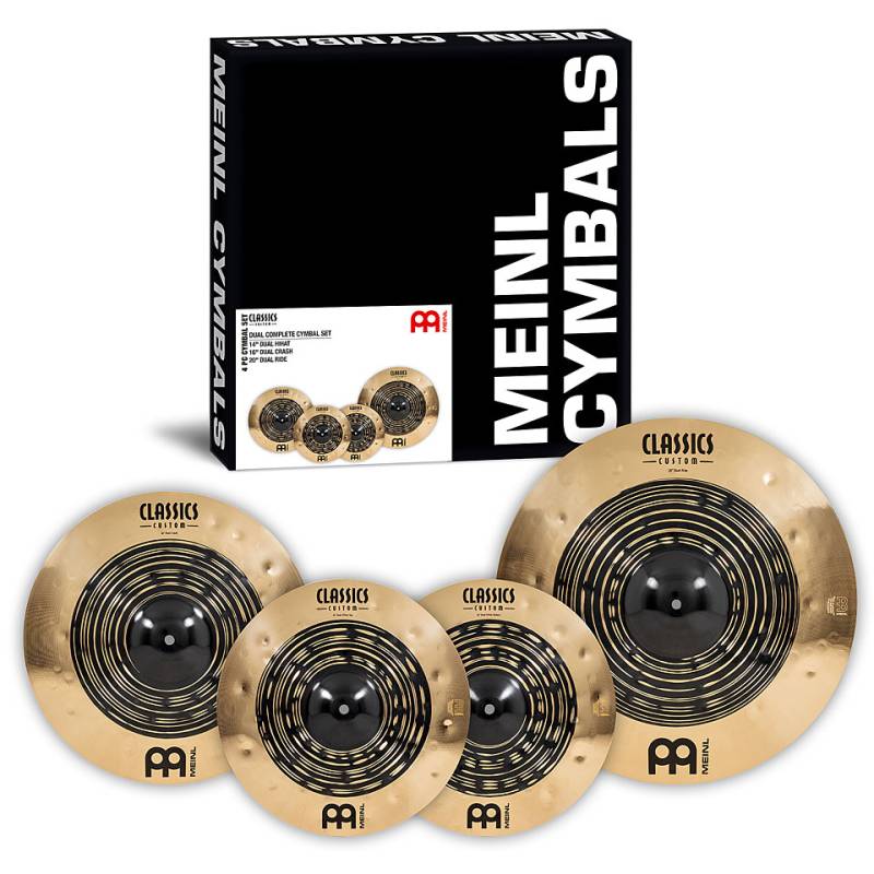 Meinl Classics Custom Dual CCDU141620 Complete Cymbal Set Becken-Set von Meinl