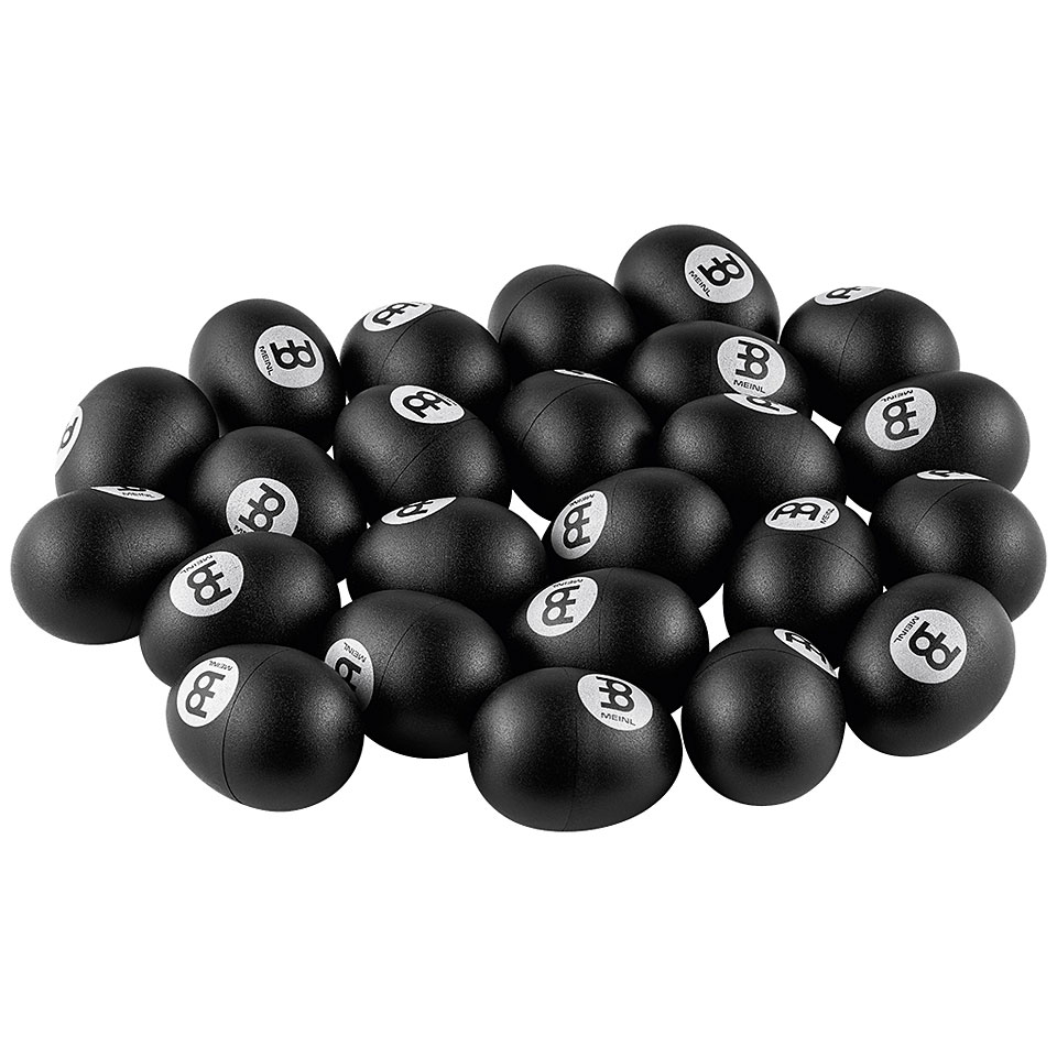 Meinl ES-SET24-BK Black Egg Shaker Set of 24 pcs. Shaker von Meinl