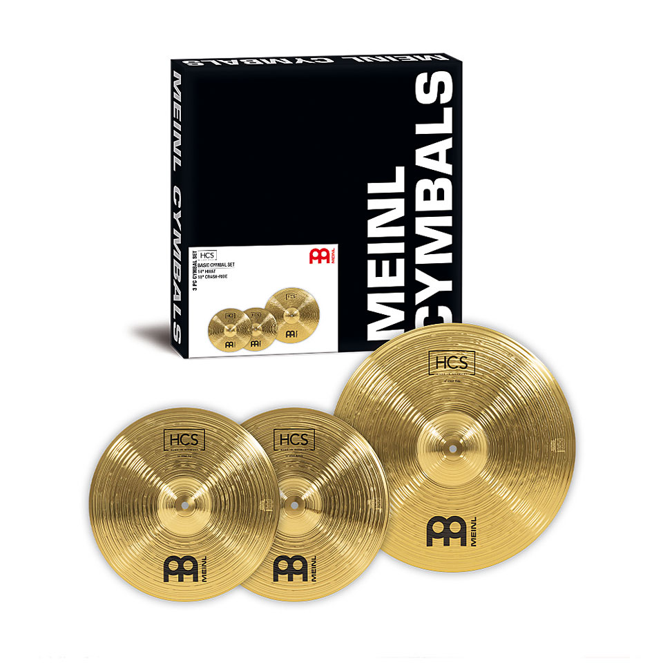 Meinl HCS Basic Cymbal Set (14HH/18C) Becken-Set von Meinl