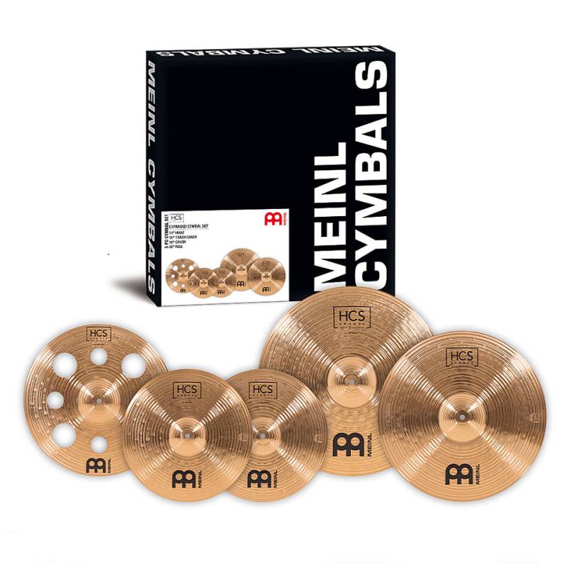 Meinl HCS Bronze Expanded Cymbal Set-up (14/16/18/20) Becken-Set von Meinl