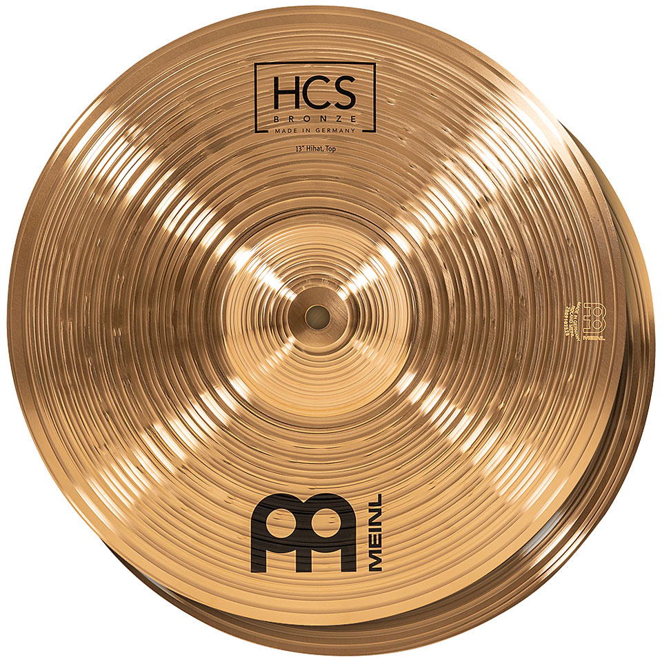 Meinl HCS Bronze HCSB13H 13" HiHat Hi-Hat-Becken von Meinl