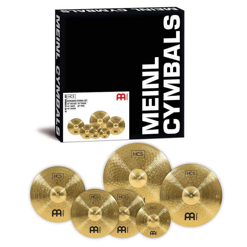 Meinl HCS-CS2 Expanded Cymbal Set Becken-Set von Meinl