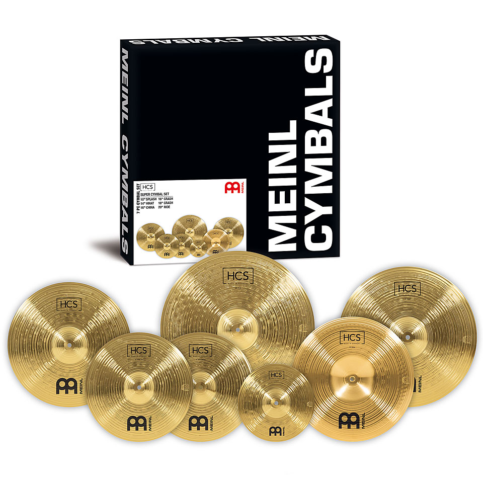 Meinl HCS-SCS Super Cymbal Set Becken-Set Meinl HCS-SCS Super Cymbal Set Becken-Set von Meinl