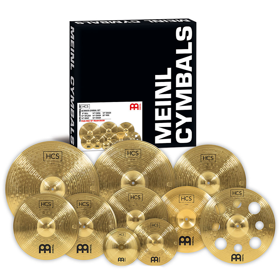 Meinl HCS SCS1 Ultimate Cymbal Set Becken-Set Meinl HCS SCS1 Ultimate Cymbal Set Becken-Set von Meinl
