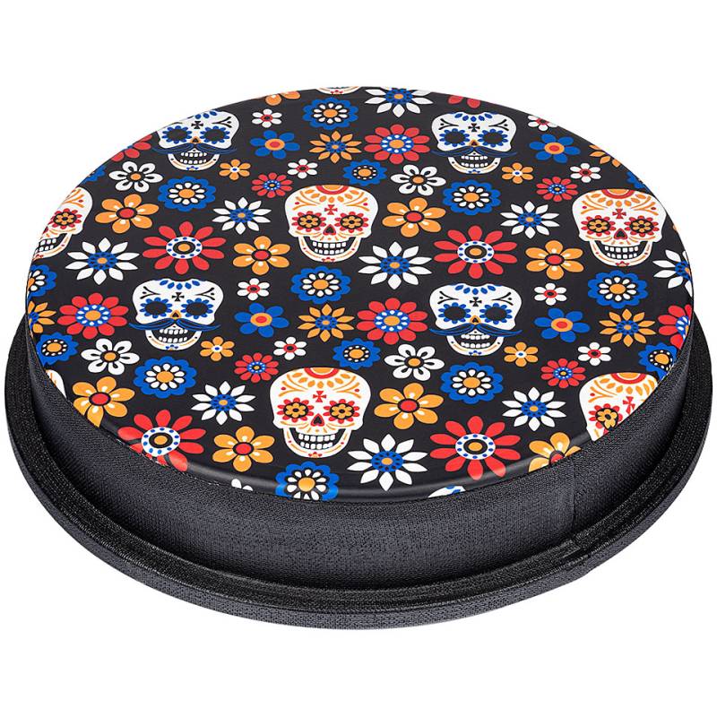 Meinl HEAD-JD12DA Day Of The Dead Design 12" Jumbo Djembe Synthetic von Meinl