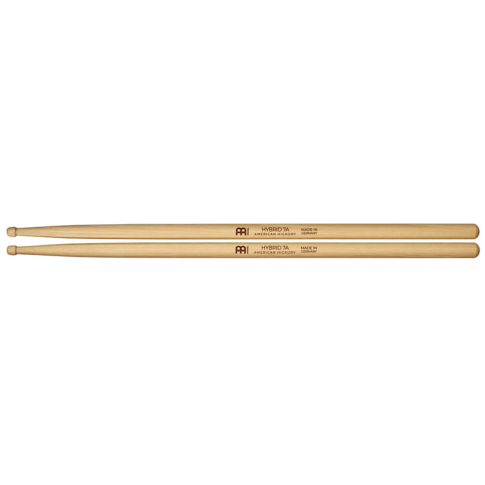 Meinl Hybrid 7A American Hickory Drumstick Drumsticks Meinl Hybrid 7A American Hickory Drumstick Drumsticks von Meinl