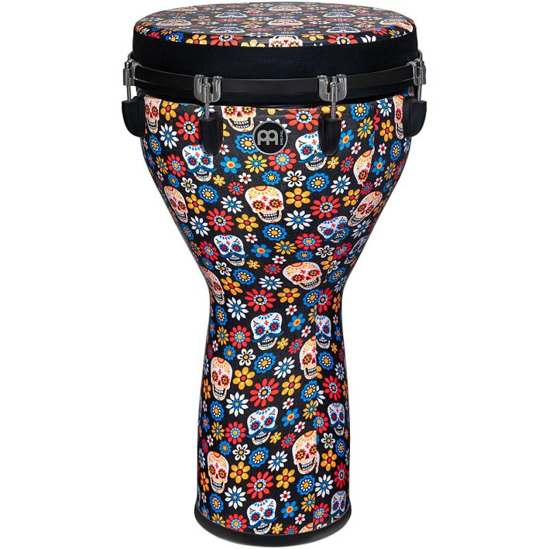 Meinl JD14DA-DH 14" Day Of The Dead Jumbo Djembe with Designer Head von Meinl