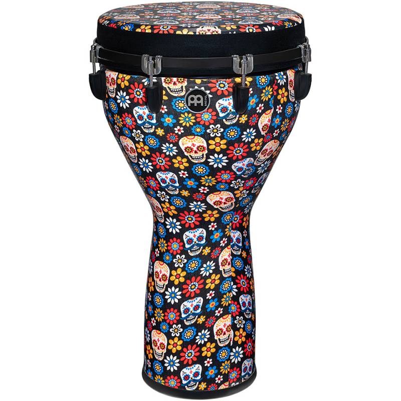 Meinl JD14DA-DH 14" Day Of The Dead Jumbo Djembe with Designer Head von Meinl