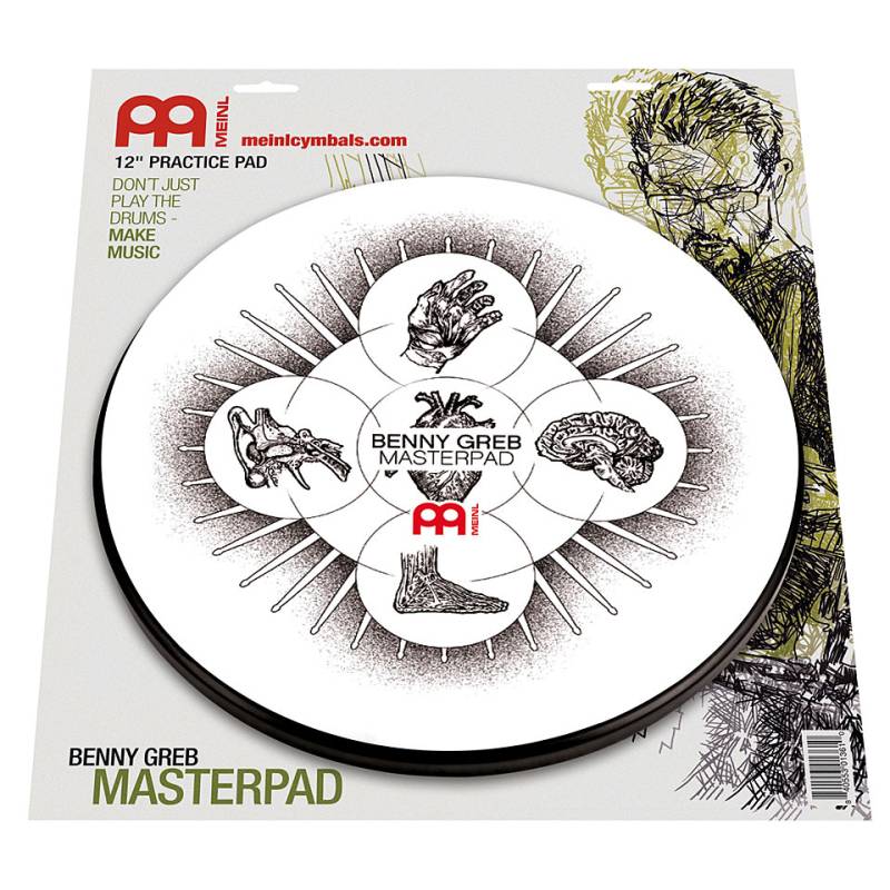 Meinl 12" Benny Greb Practice Masterpad Übungspad von Meinl