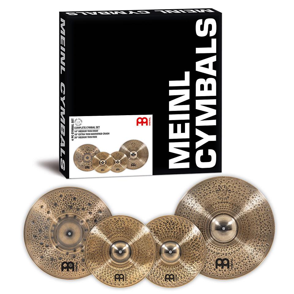 Meinl Pure Alloy Custom PAC-CS1 Complete Cymbal Set Becken-Set Meinl Pure Alloy Custom PAC-CS1 Complete Cymbal Set Becken-Set von Meinl
