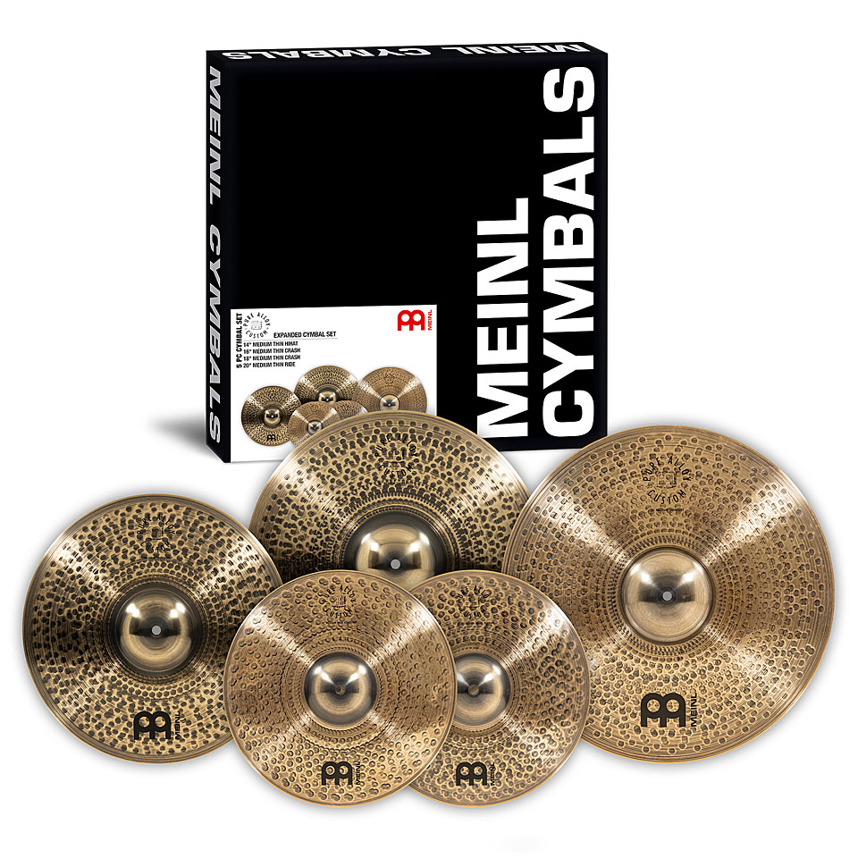 Meinl Pure Alloy Custom PAC14161820 Expanded Cymbal Set Becken-Set Meinl Pure Alloy Custom PAC14161820 Expanded Cymbal Set Becken-Set von Meinl