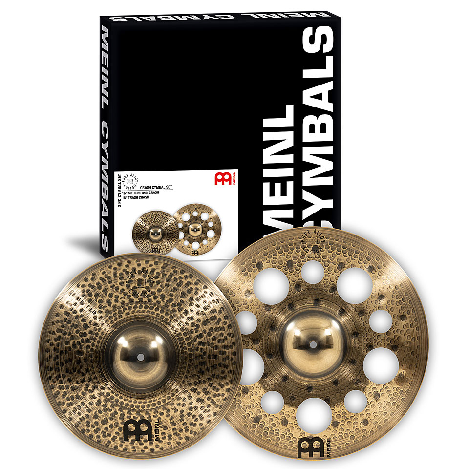 Meinl Pure Alloy Custom PAC1618 Crash Cymbal Set Becken-Set von Meinl